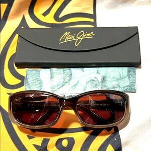 Maui Jim Punchbowl Polarized Sunglasses - Chocolate Fade Frame + Maui Rose Lens